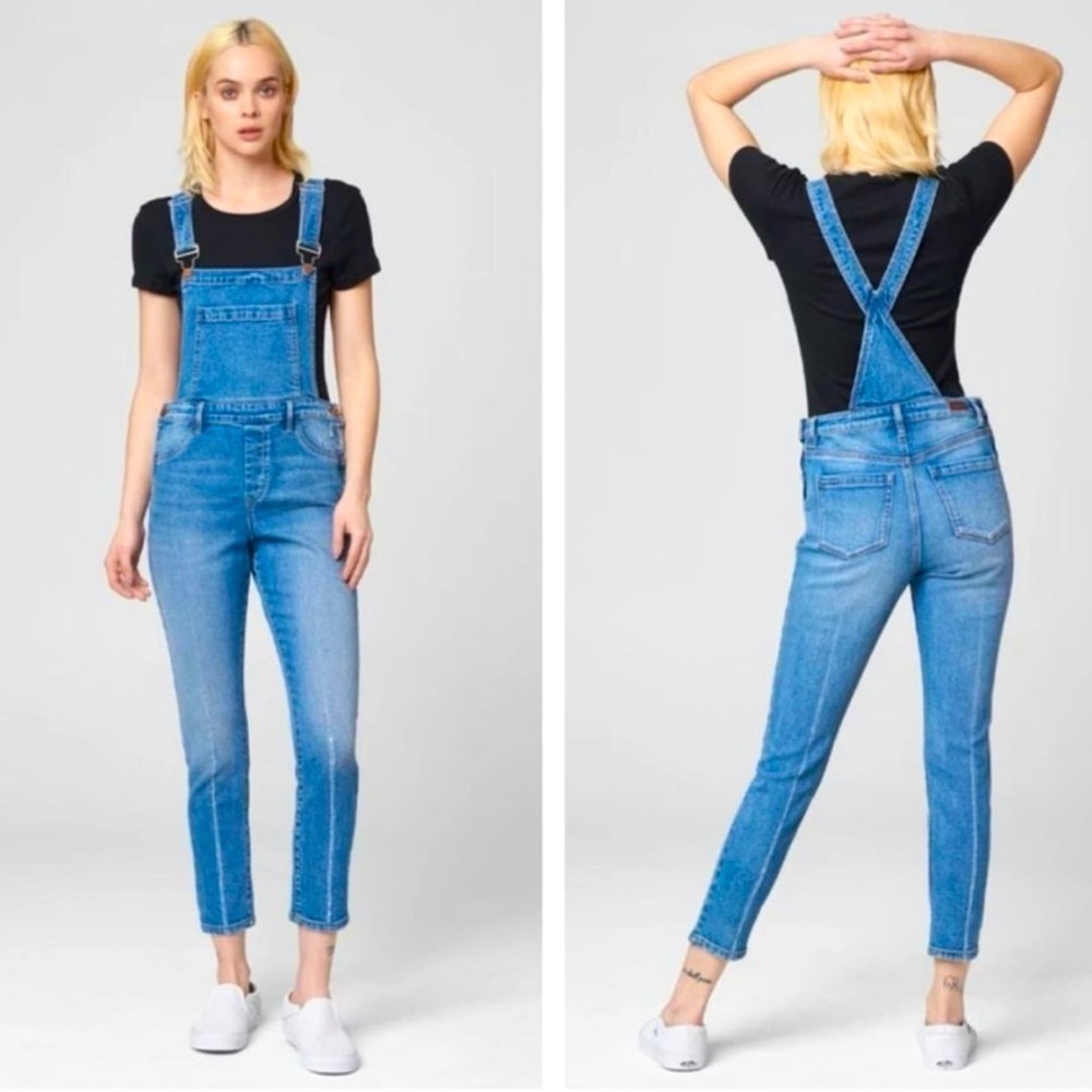 NWT BLANK NYC It's Vintage Overalls Blue 25